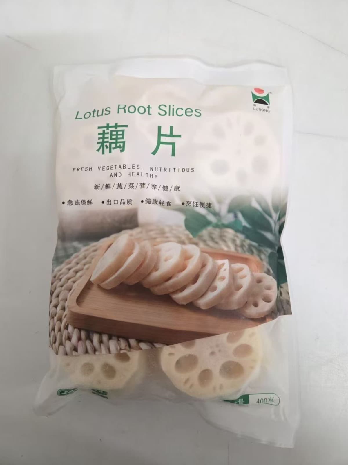Bevroren Lotuswortel Plakjes (藕片) 400g