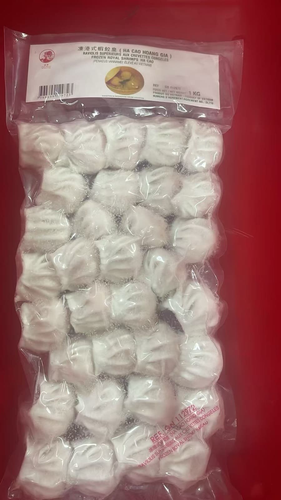 Hongkong-stijl Garnalen Ha Cao (港式虾饺皇) 1kg