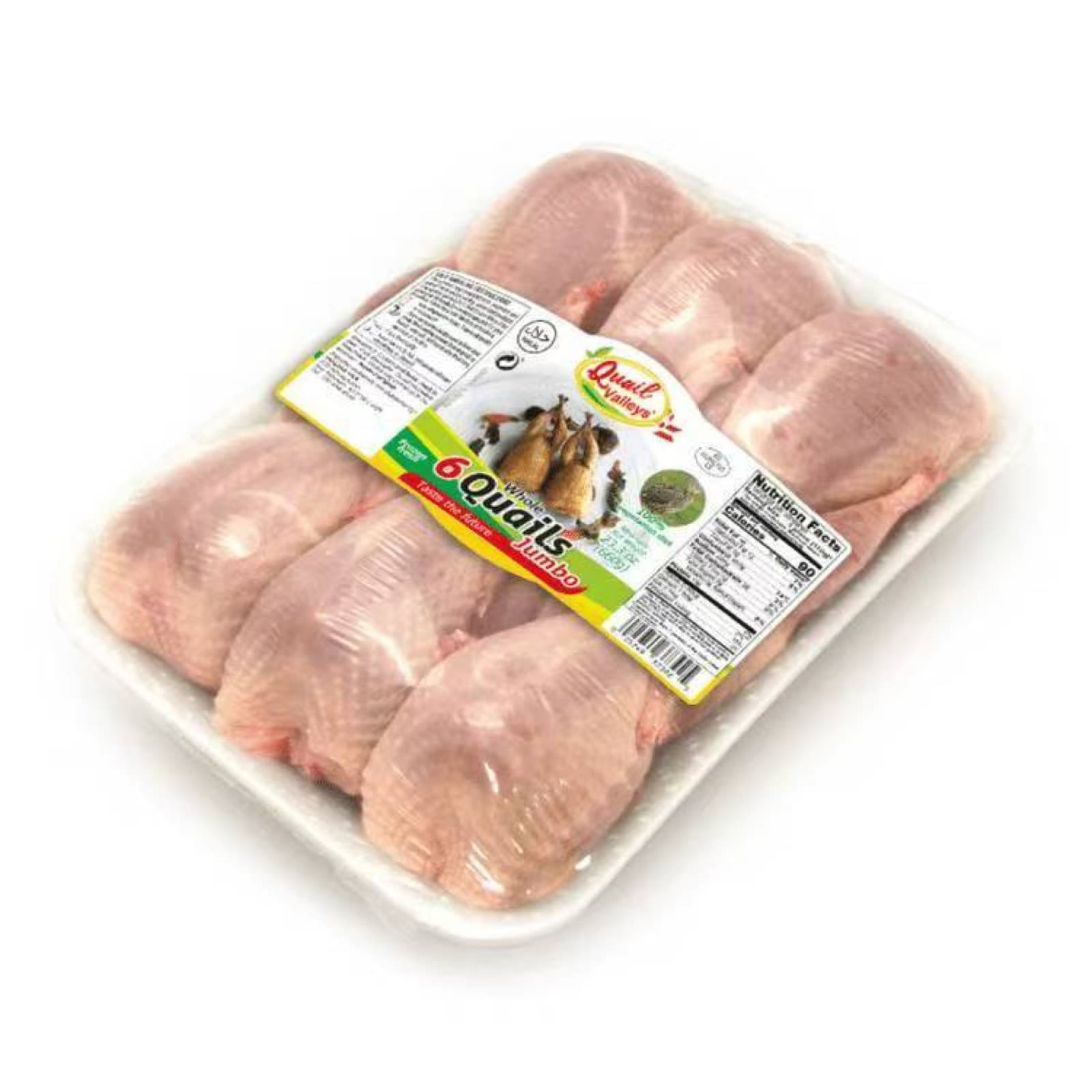 Bevroren Gereinigde Kwartels (鹌鹑) 4 stuks 680g