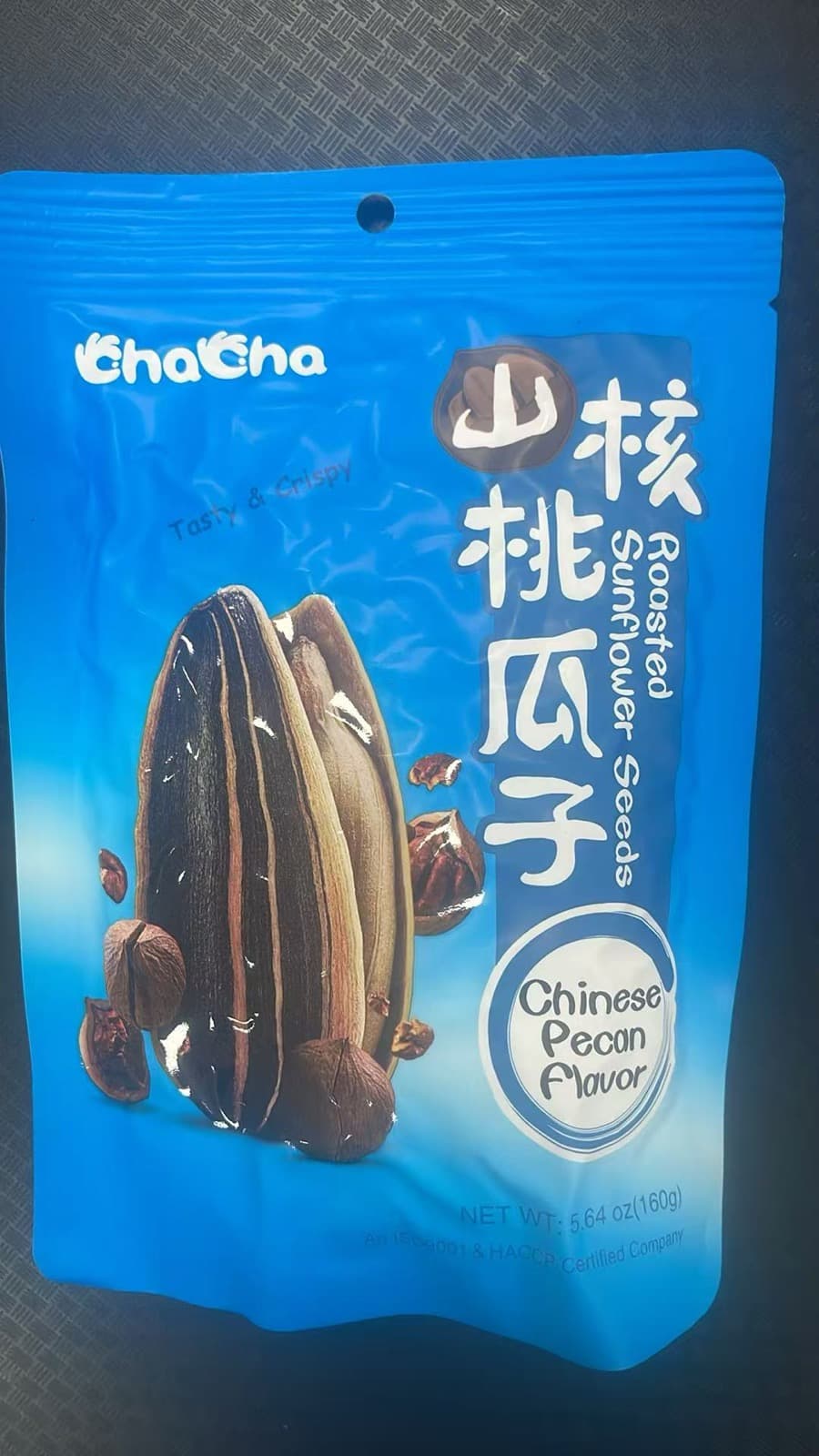 ChaCha Pecannoot-smaak Pitten (山核桃瓜子) 160g