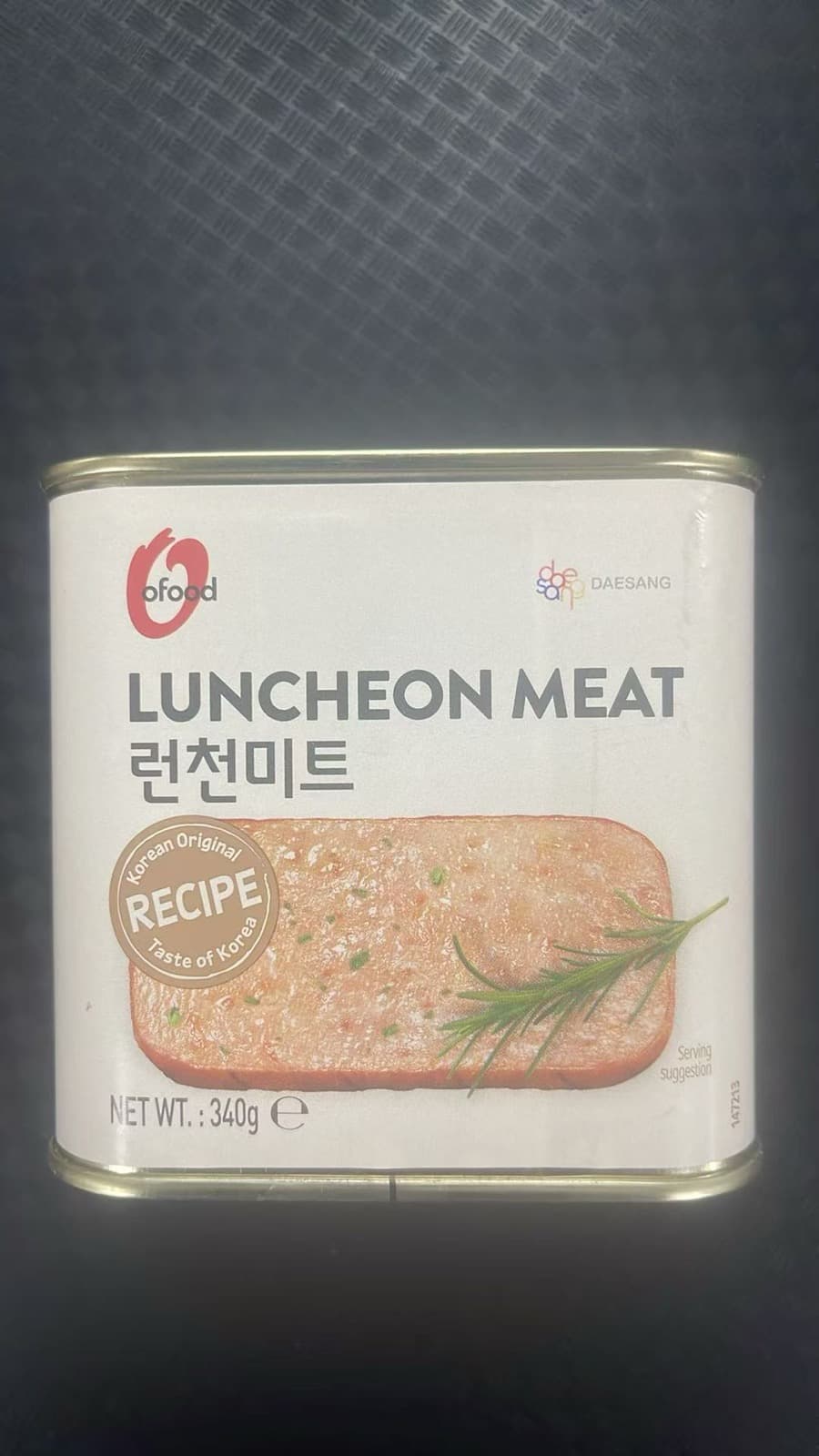 Koreaanse Luncheon Meat (韩国午餐肉) 340g